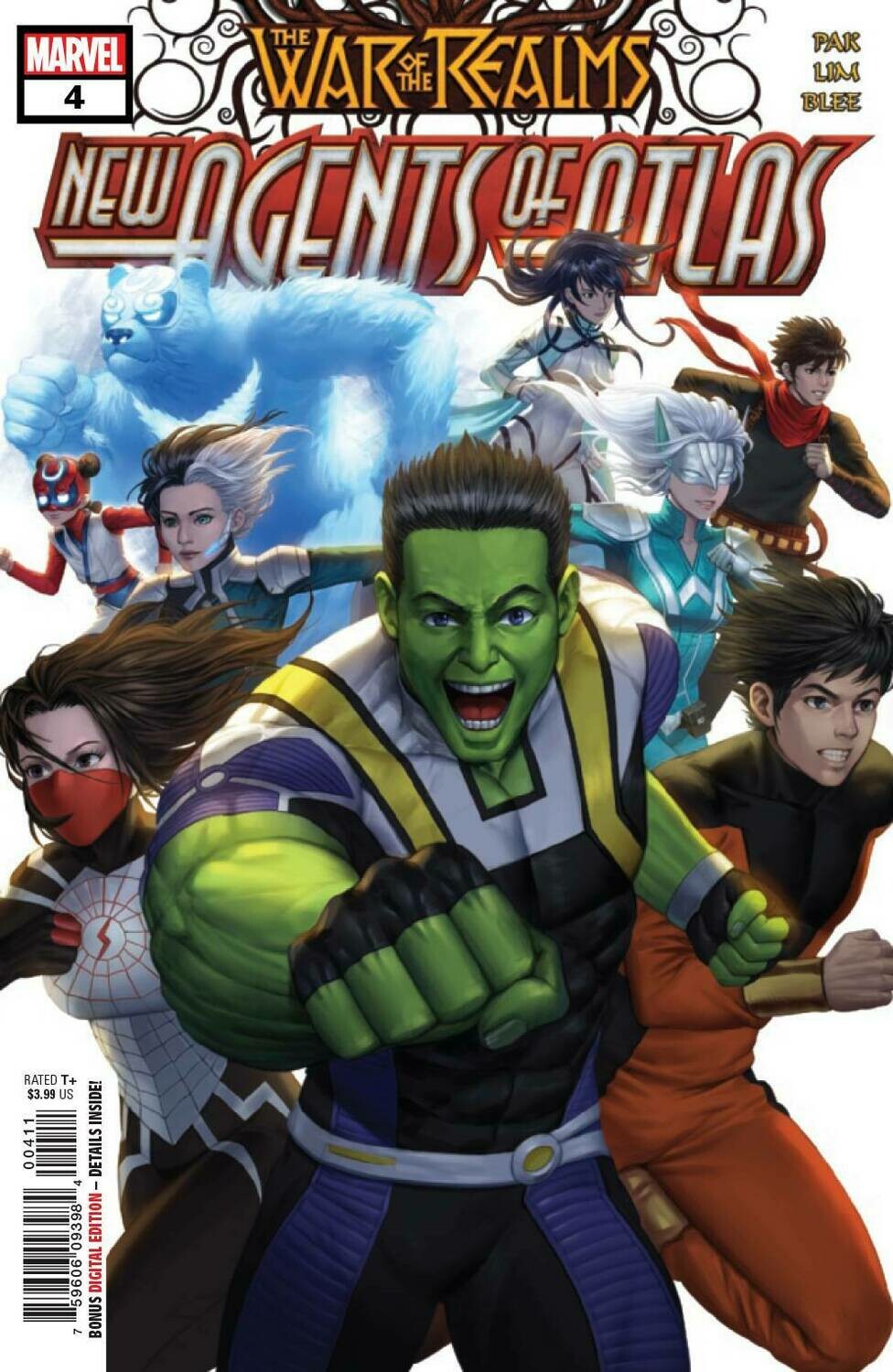 WAR OF REALMS NEW AGENTS OF ATLAS #4 (OF 4) WR
MARVEL COMICS
(26th June 2019)