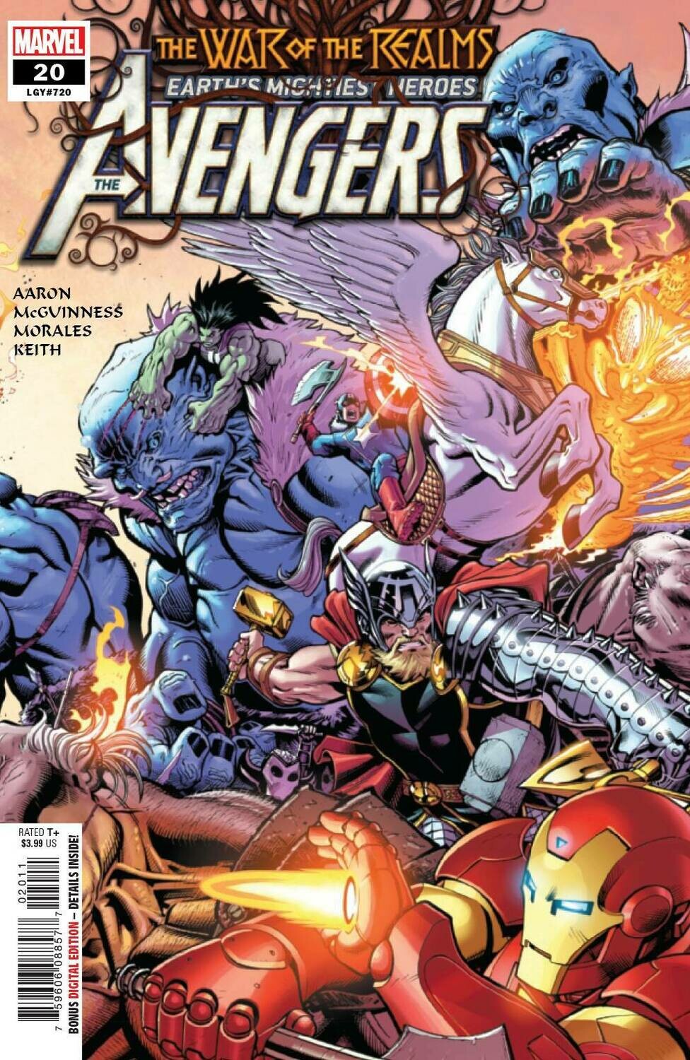 AVENGERS #20 WR
MARVEL COMICS
(26th June 2019)