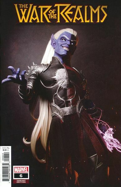 WAR OF REALMS #6 (OF 6) HUGO VARIANT
MARVEL COMICS
(26th June 2019)