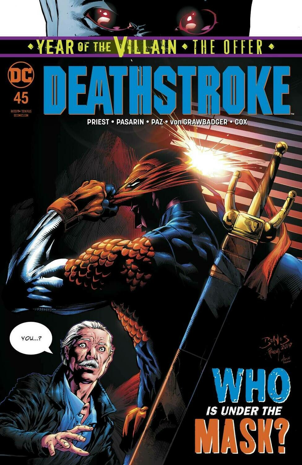 DEATHSTROKE #45 YOTV THE OFFER
DC COMICS
(03rd July 2019)