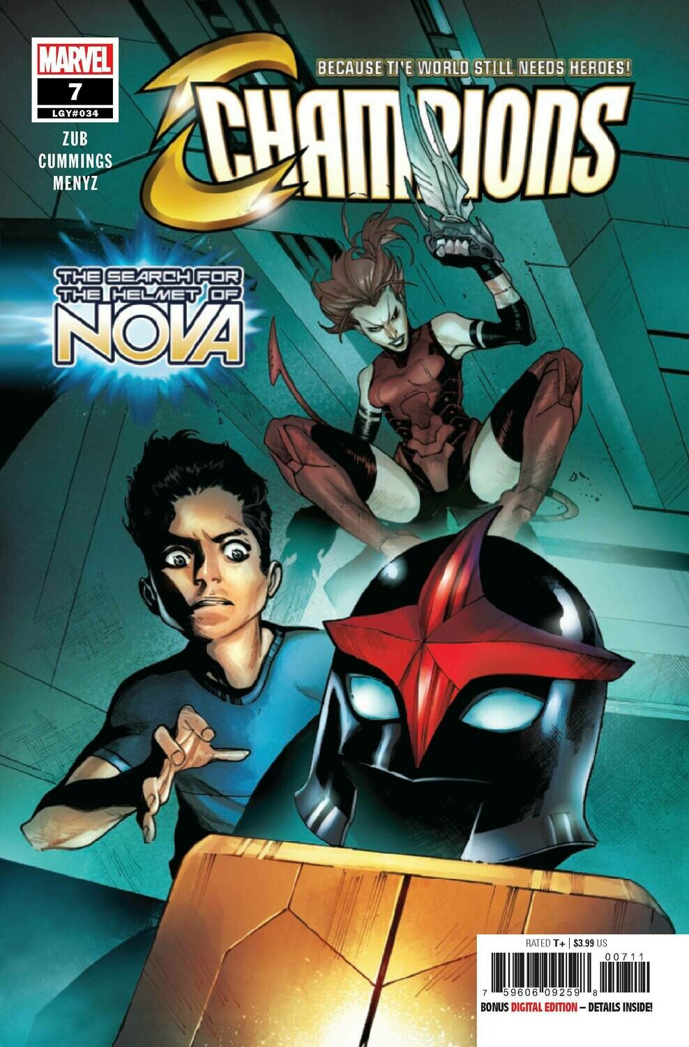 CHAMPIONS #7
MARVEL COMICS
(10th July 2019)