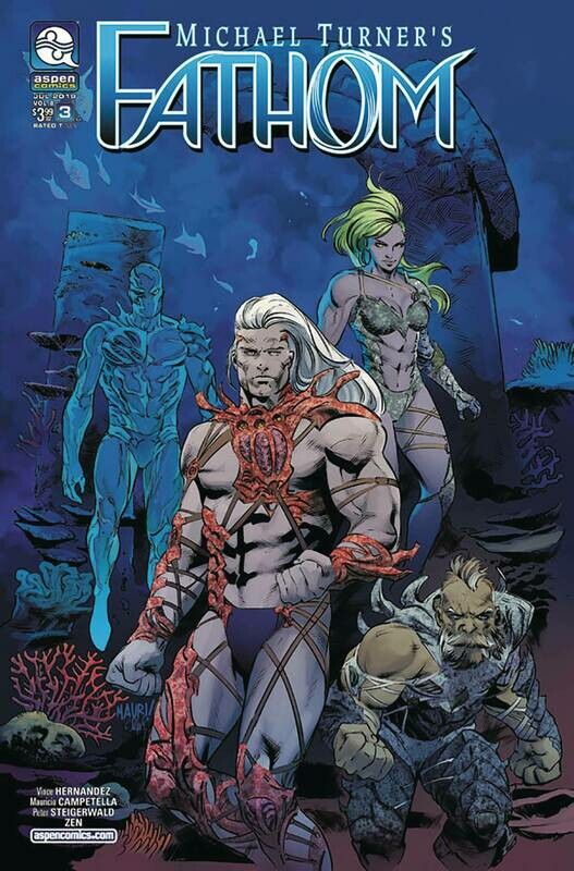 FATHOM VOL 8 #3 CVR A CAMPETELLA
ASPEN COMICS
(17th July 2019)