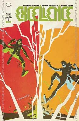 EXCELLENCE #3 CVR A RANDOLPH & LOPEZ
IMAGE COMICS
(17th July 2019)