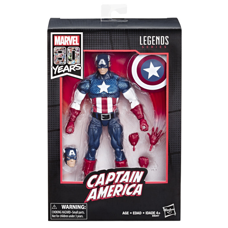 Marvel Legends 80 Years Captain America Alex Ross WALMART EXC