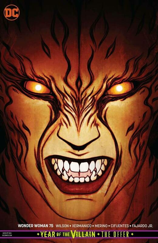 WONDER WOMAN #75 CARD STOCK VARIANT ED YOTV THE OFFER
DC COMICS
(24th July 2019)