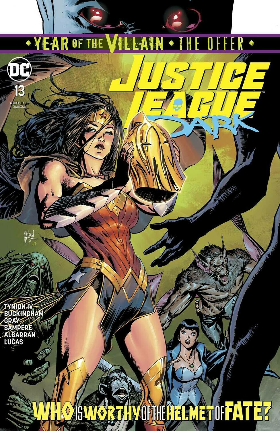 JUSTICE LEAGUE DARK #13 YOTV THE OFFER
DC COMICS
(24th July 2019)