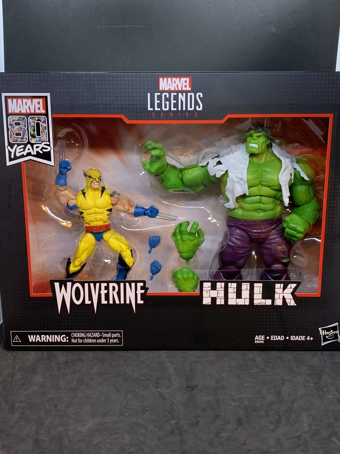 hulk wolverine two pack