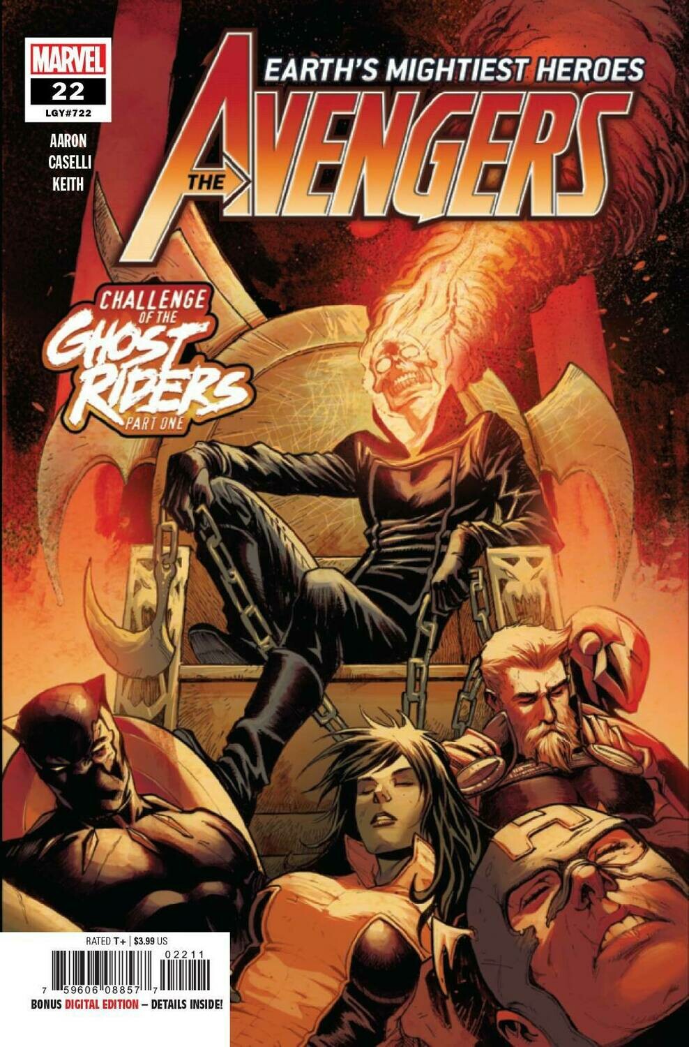 AVENGERS #22
MARVEL COMICS
(31st July 2019)