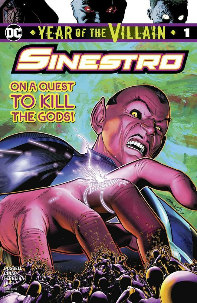 SINESTRO YEAR OF THE VILLAIN #1
DC COMICS
(07th August 2019)