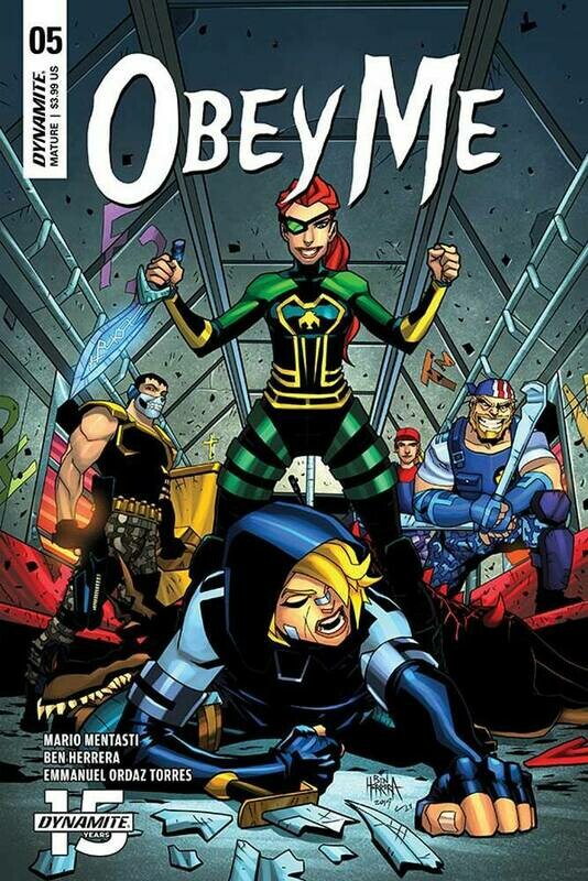 OBEY ME #5 (OF 5) CVR A HERRERA (MR)
DYNAMITE COMICS
(07th August 2019)