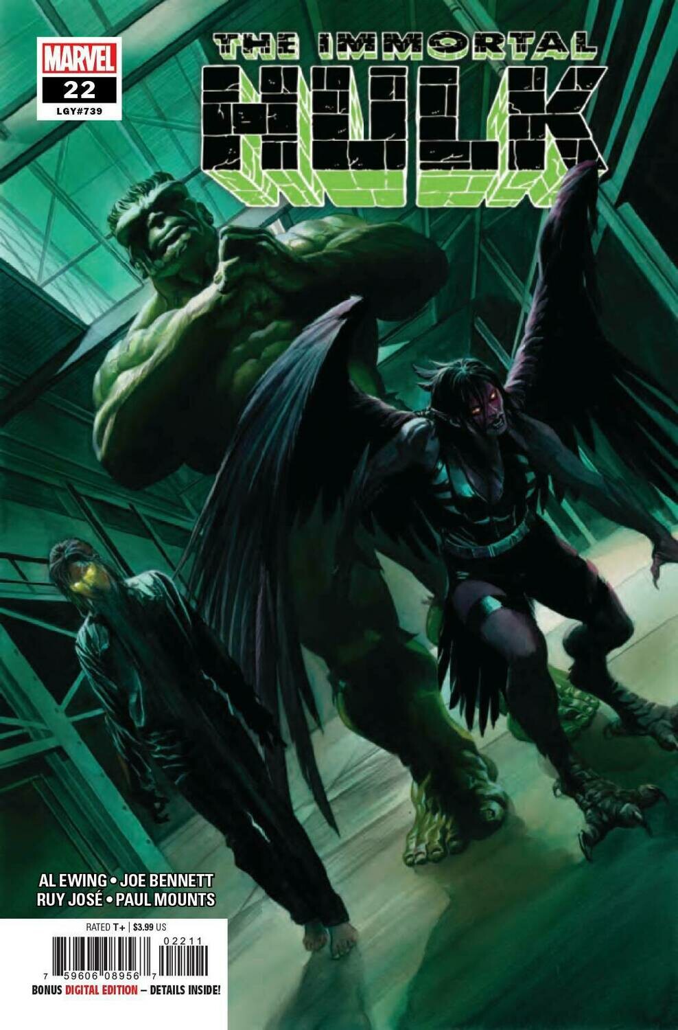 IMMORTAL HULK #22
MARVEL COMICS
(07th August 2019)