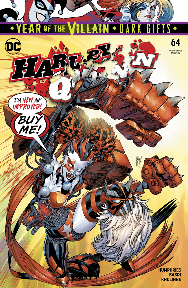 HARLEY QUINN #64 YOTV DARK GIFTS
DC COMICS
(07th August 2019)