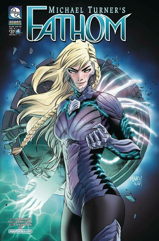 FATHOM VOL 8 #4 CVR A CAMPETELLA
ASPEN COMICS
(21st August 2019)