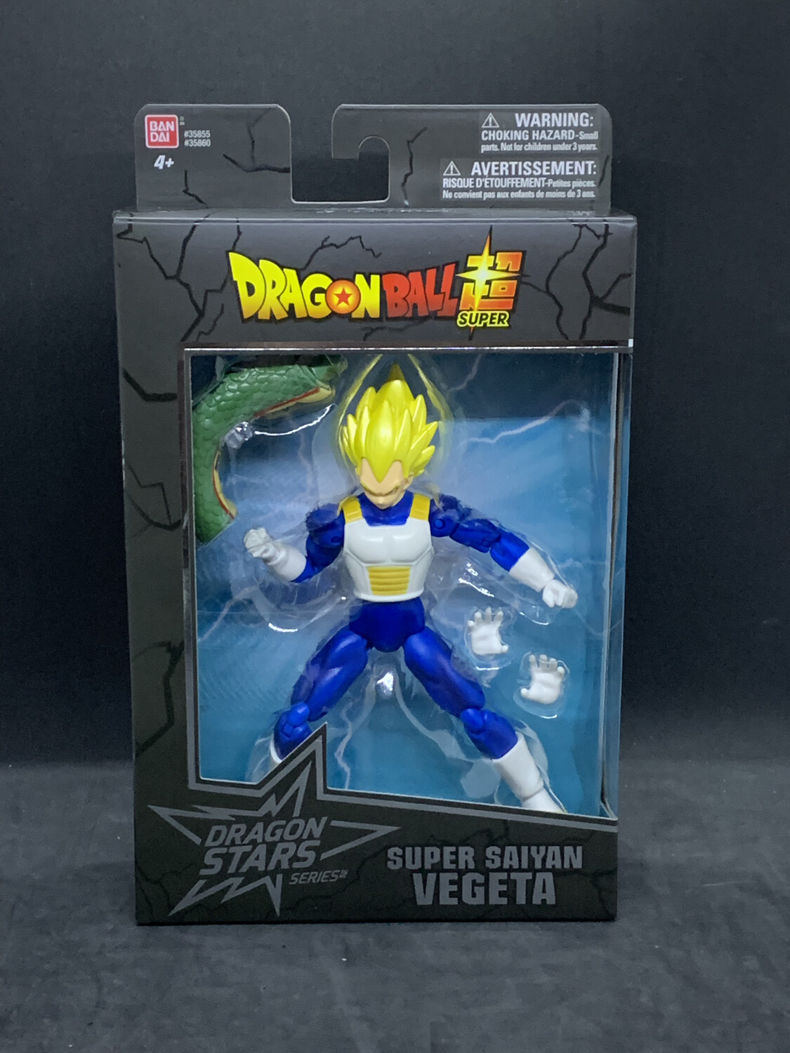 Bandai - Dragon Ball Super - Figurine Final Blast 9 cm - Super Saiyan Vegeta