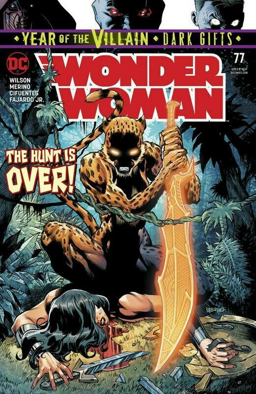 WONDER WOMAN #77 YOTV DARK GIFTS
DC COMICS
(28th August 2019)