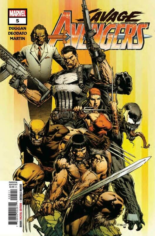 SAVAGE AVENGERS #5
MARVEL COMICS
(04th September 2019)