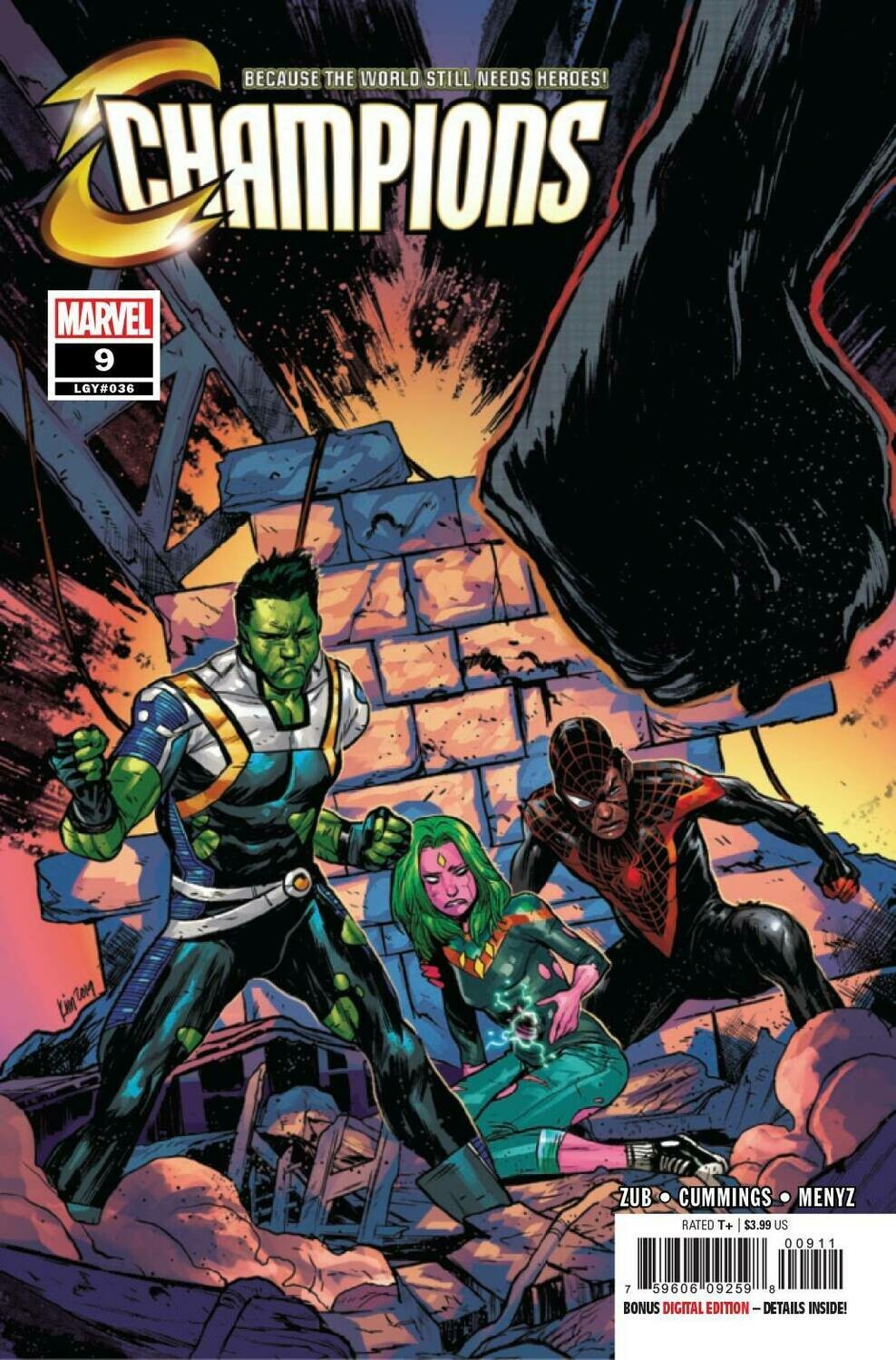 CHAMPIONS #9
MARVEL COMICS
(04th September 2019)