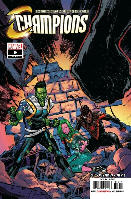 CHAMPIONS #9
MARVEL COMICS
(04th September 2019)