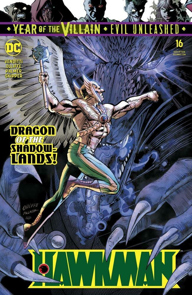 HAWKMAN #16 YOTV
DC COMICS
(11th September 2019)