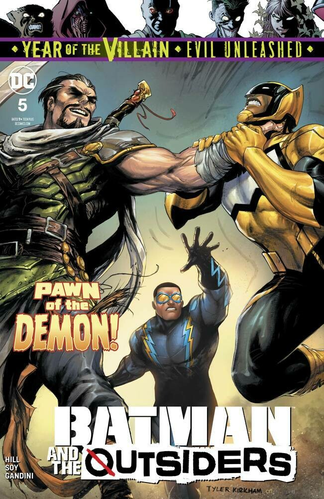 BATMAN AND THE OUTSIDERS #5 YOTV
DC COMICS
(11th September 2019)