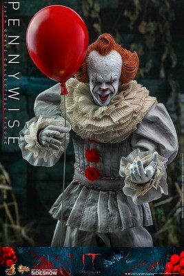 Hot Toys Pennywise (IT Chapter 2) 1/6 Scale Figure Collectible Set