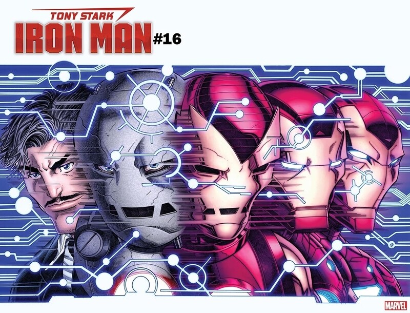 TONY STARK IRON MAN #16 BRADSHAW IMMORTAL WRPAD VAR
MARVEL COMICS
(18th September 2019)