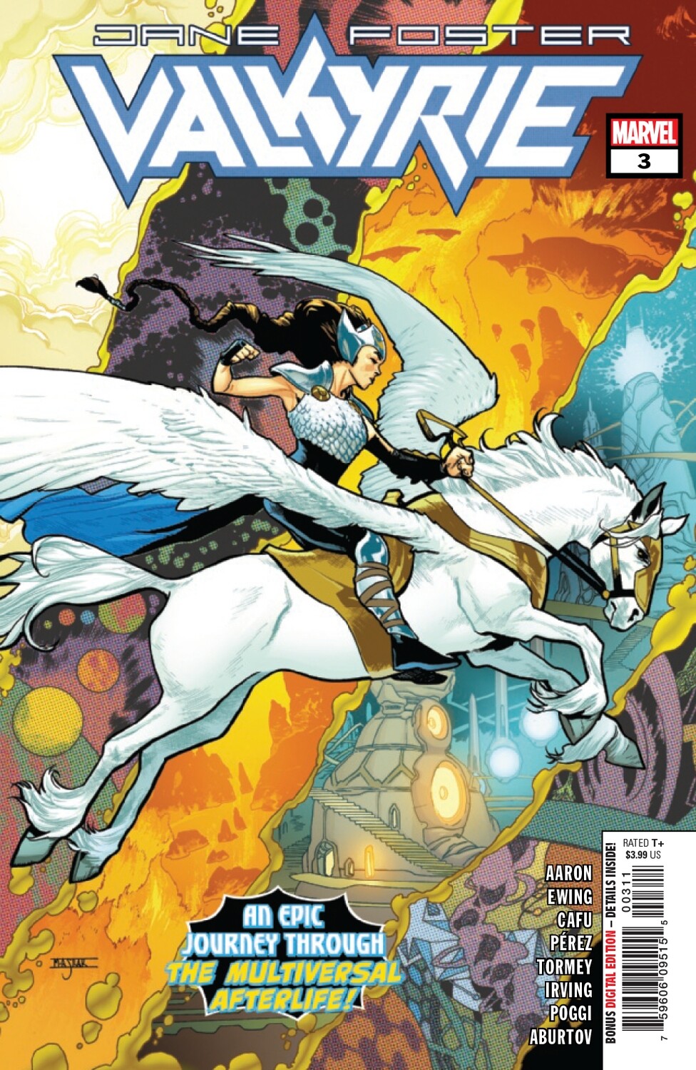 VALKYRIE JANE FOSTER #3
MARVEL COMICS
(18th September 2019)
