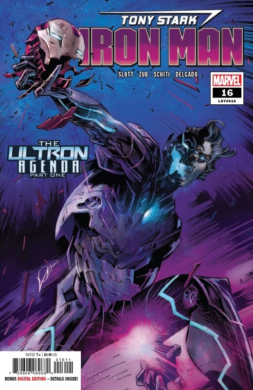 TONY STARK IRON MAN #16
MARVEL COMICS
(18th September 2019)