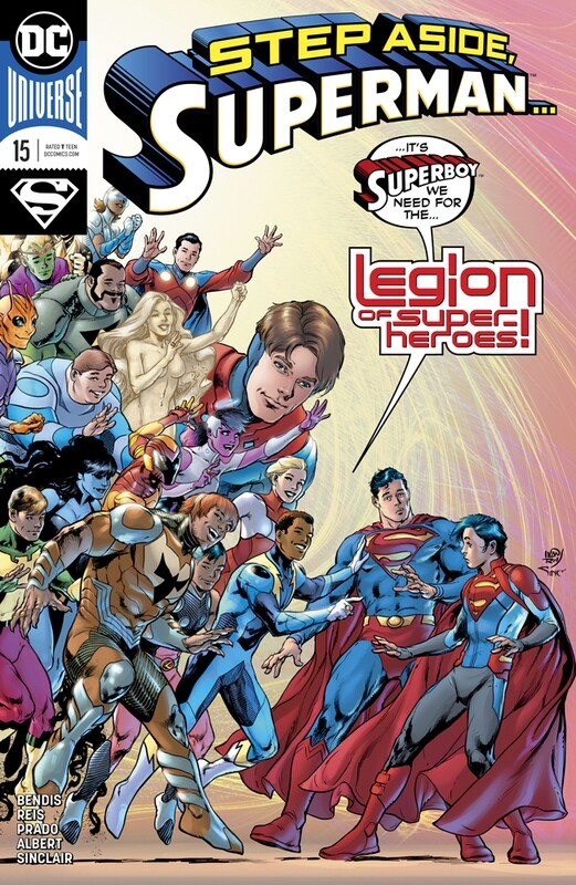 SUPERMAN #15 YOTV
DC COMICS
(18th September 2019)