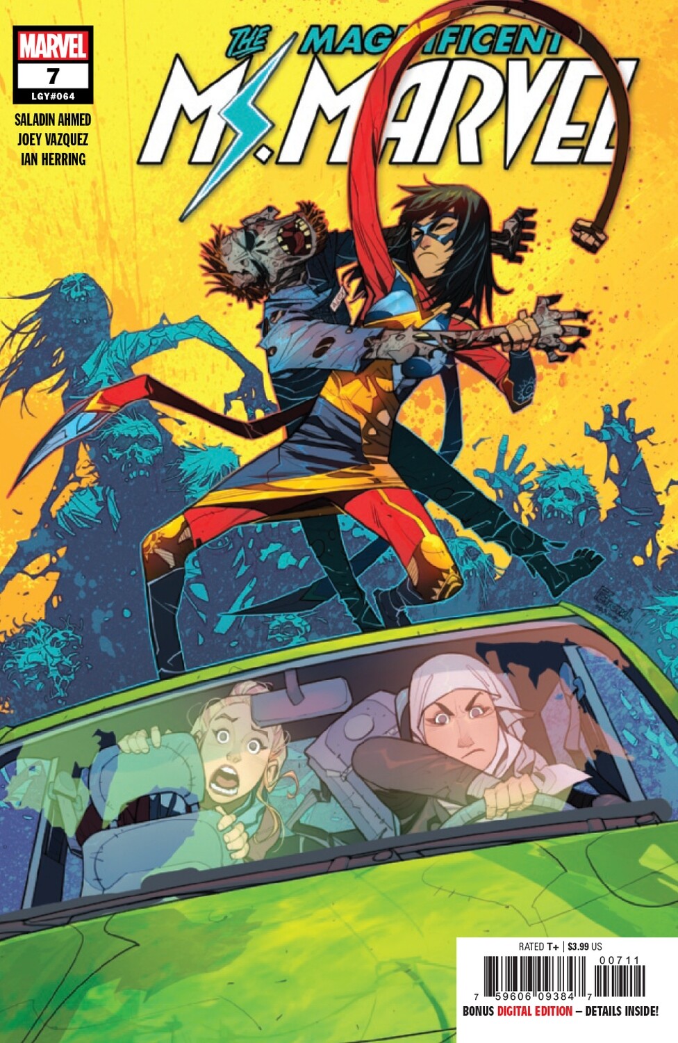 MAGNIFICENT MS MARVEL #7
MARVEL COMICS
(18th September 2019)