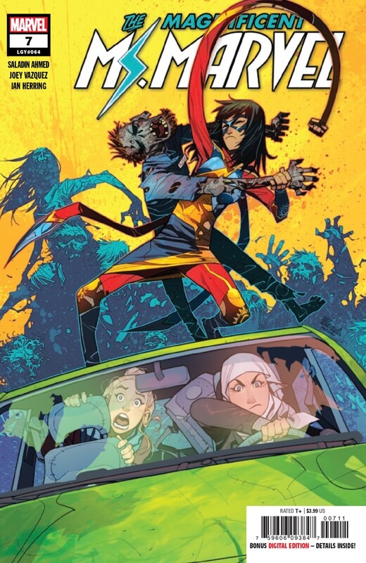 MAGNIFICENT MS MARVEL #7
MARVEL COMICS
(18th September 2019)