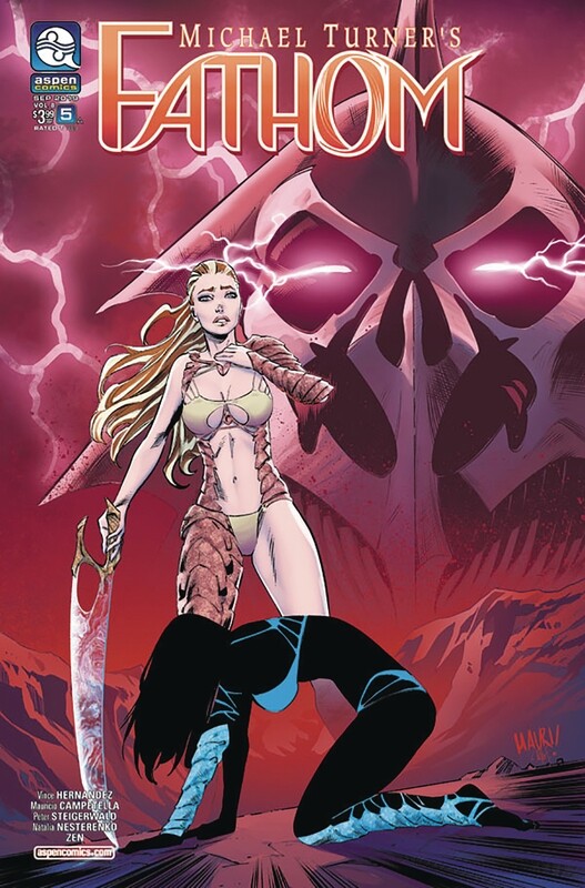 FATHOM VOL 8 #5 CVR A CAMPETELLA
ASPEN COMICS
(18th September 2019)