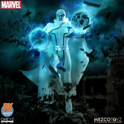 MEZCO ONE:12 COLLECTIVE PX Exclusive X-Men Magneto Marvel NOW! Edition