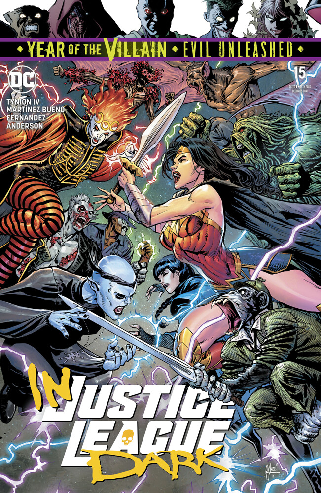 JUSTICE LEAGUE DARK #15 YOTV
DC COMICS
(25th September 2019)