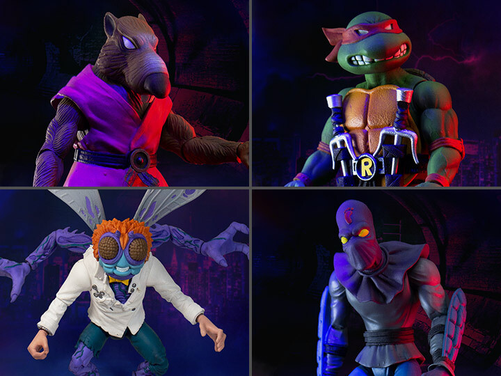 Super7 TMNT Wave 1 Ultimate Set of 4 Figures (Teenage Mutant Ninja Turtles)