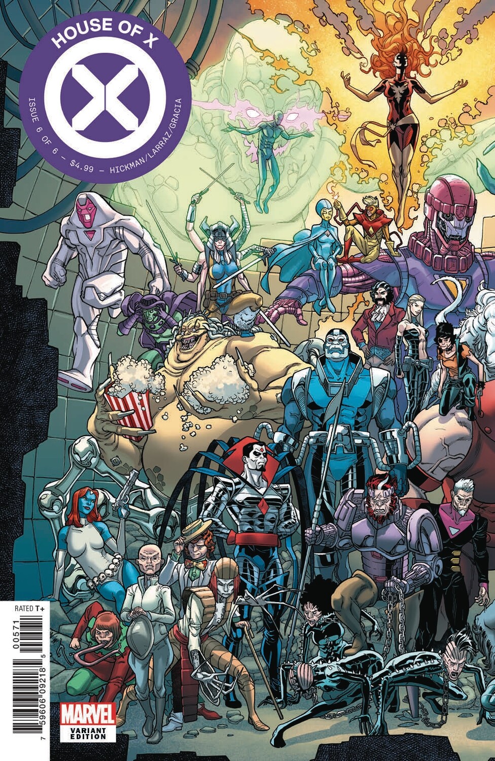 HOUSE OF X #6 (OF 6) GARRON CONNECTING VAR
MARVEL COMICS
(02nd October 2019)