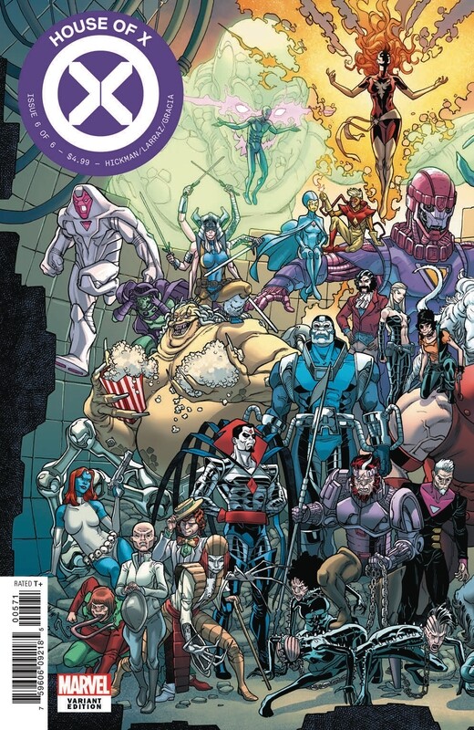 HOUSE OF X #6 (OF 6) GARRON CONNECTING VAR
MARVEL COMICS
(02nd October 2019)