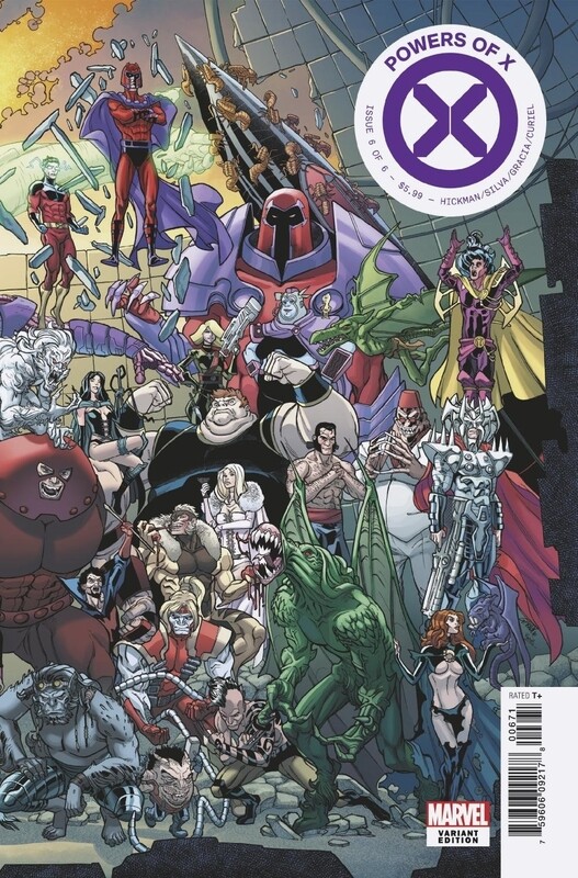 POWERS OF X #6 (OF 6) GARRON CONNECTING VAR
MARVEL COMICS
(09th October 2019)