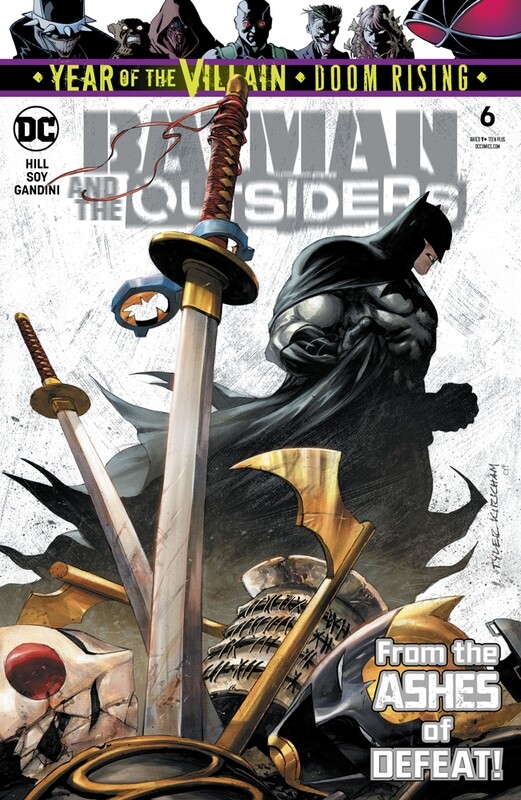 BATMAN AND THE OUTSIDERS #6 YOTV
DC COMICS
(09th October 2019)