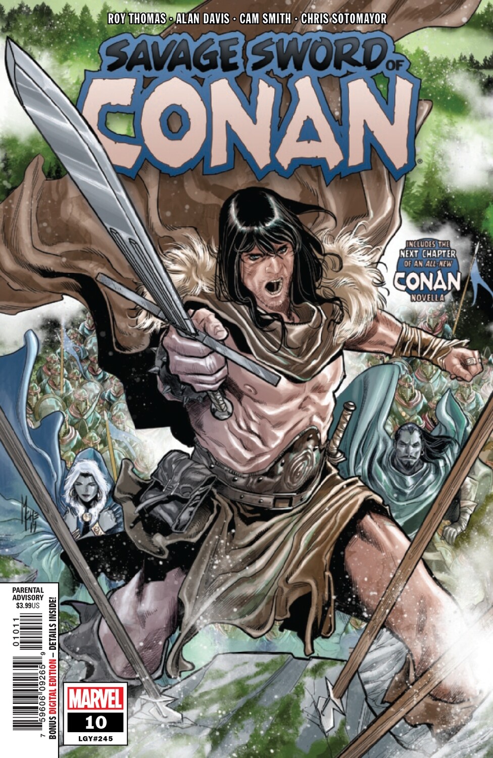 SAVAGE SWORD OF CONAN #10
MARVEL COMICS
(16th October 2019)