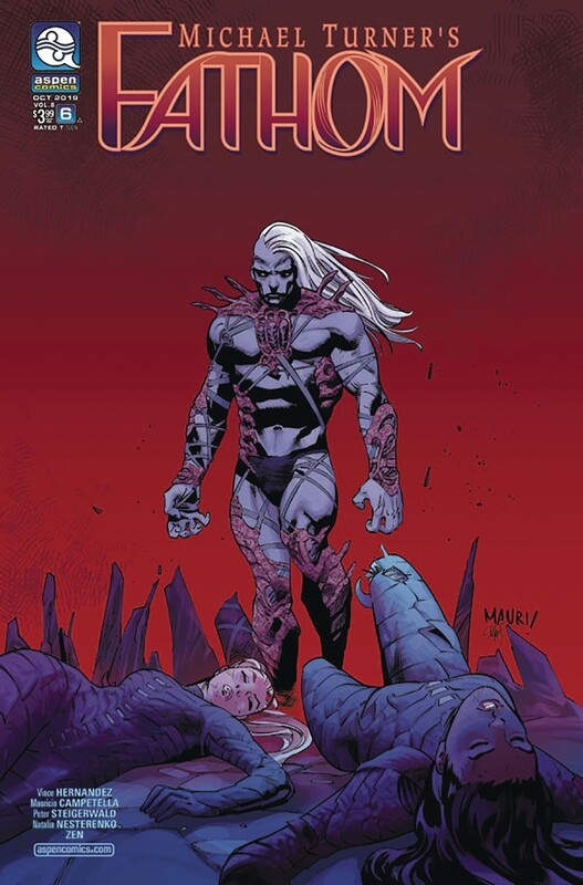 FATHOM VOL 8 #6 CVR A CAMPETELLA
ASPEN COMICS
(16th October 2019)