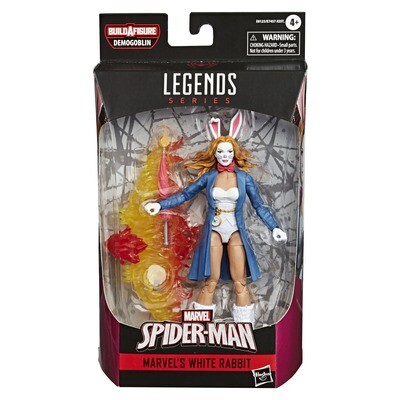 Marvel Legends Spider-Man -  White Rabbit (DEMOGOBLIN BAF)