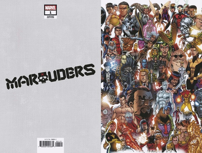 MARAUDERS #1 BAGLEY EVERY MUTANT EVER VAR DX
MARVEL COMICS
(23rd October 2019)