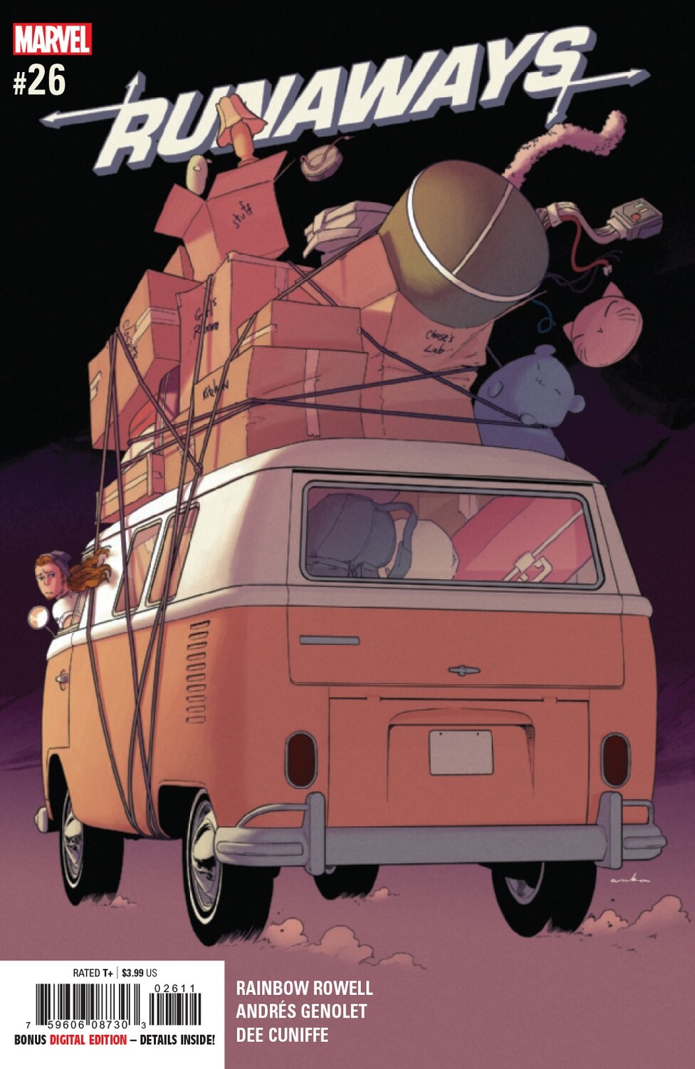 RUNAWAYS #26
MARVEL COMICS
(30th October 2019)