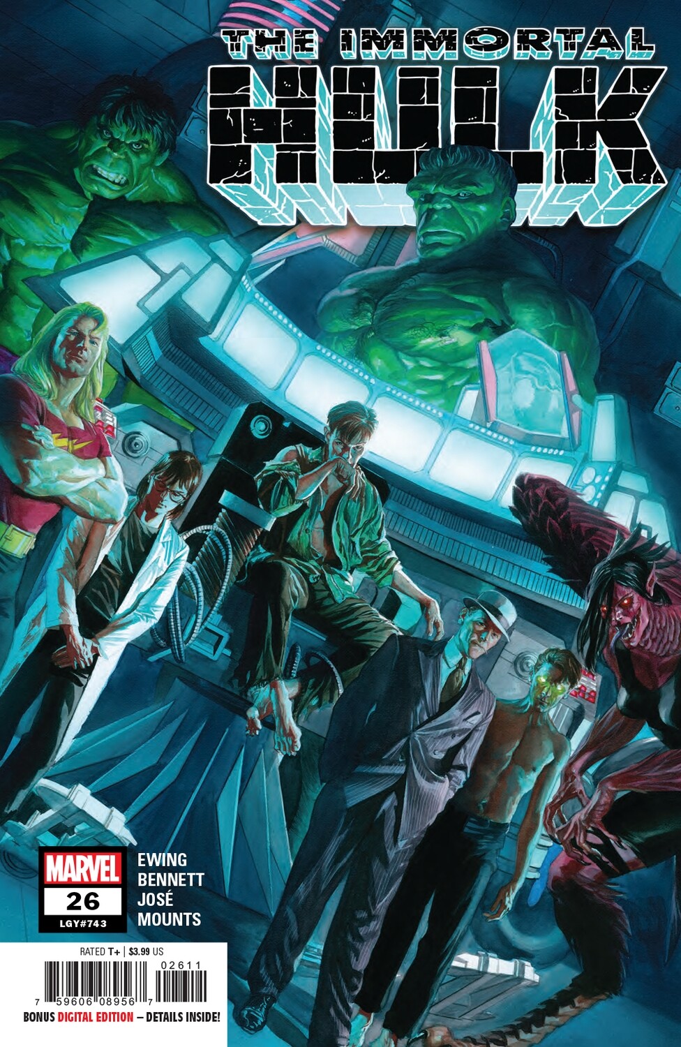 IMMORTAL HULK #26
MARVEL COMICS
(06th November 2019)