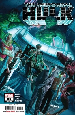 IMMORTAL HULK #26
MARVEL COMICS
(06th November 2019)