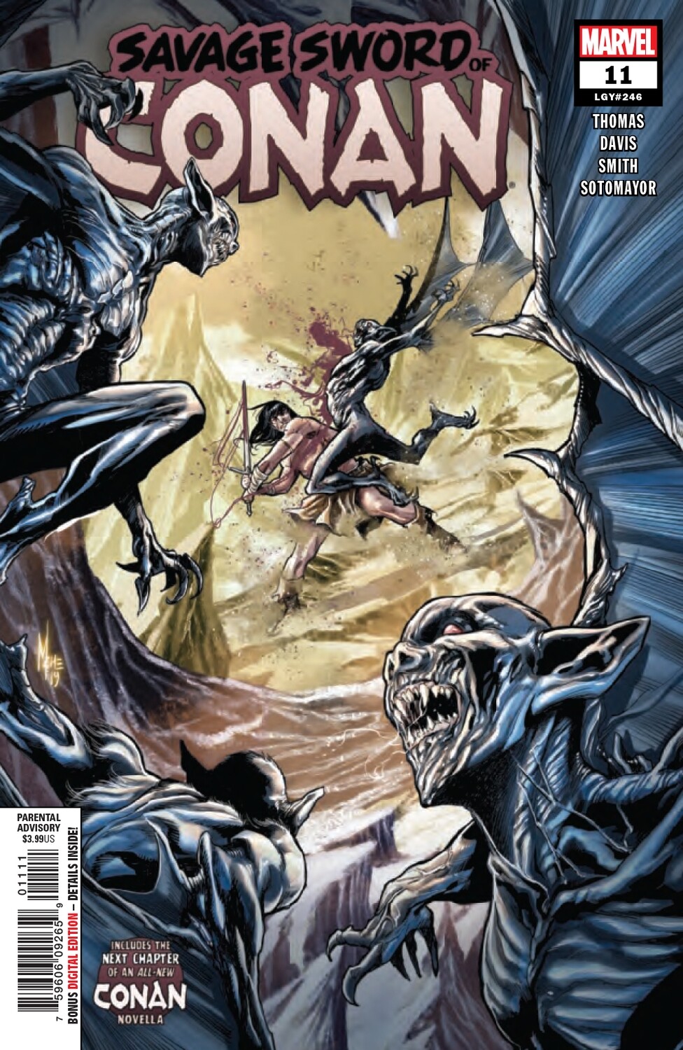 SAVAGE SWORD OF CONAN #11
MARVEL COMICS
(13th November 2019)