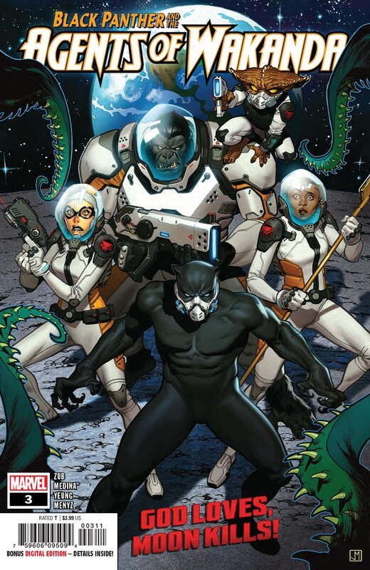 BLACK PANTHER AND AGENTS OF WAKANDA #3
MARVEL COMICS
(13th November 2019)