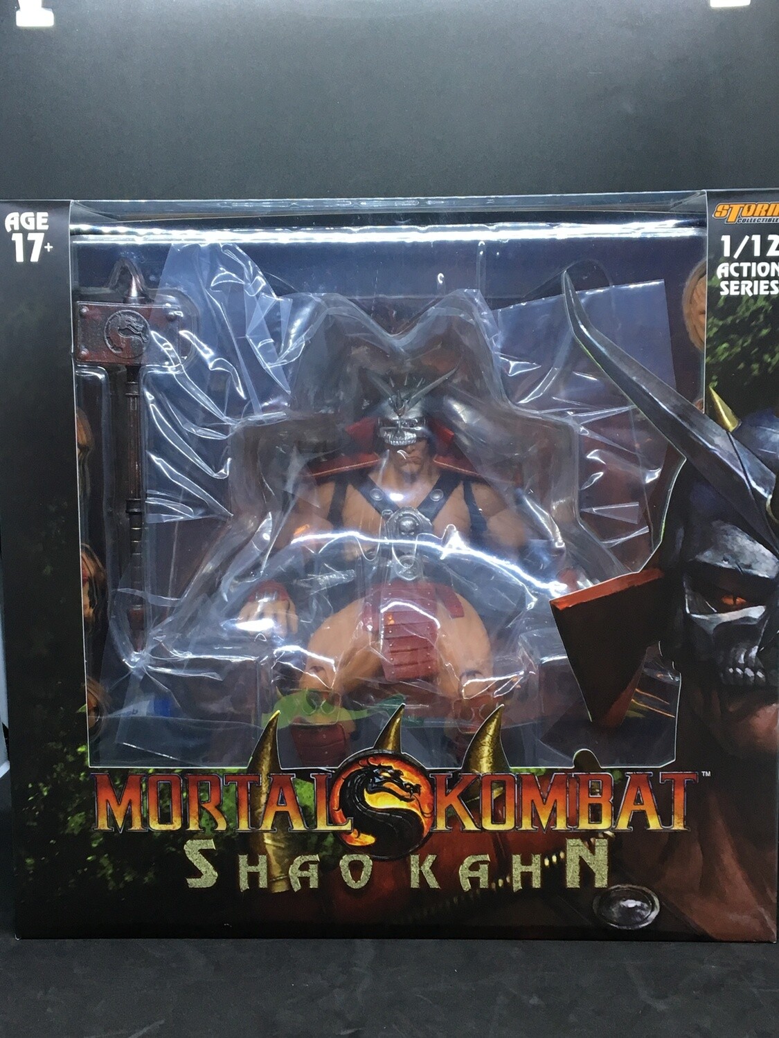 storm collectibles mortal kombat shao kahn