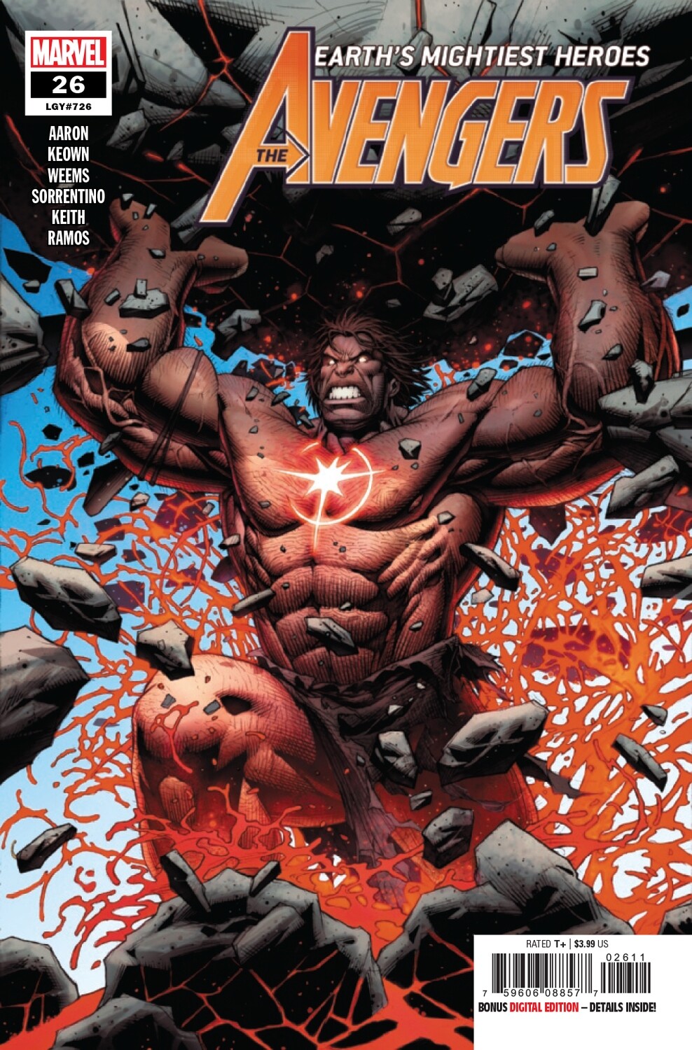 AVENGERS #26
MARVEL COMICS
(20th November 2019)